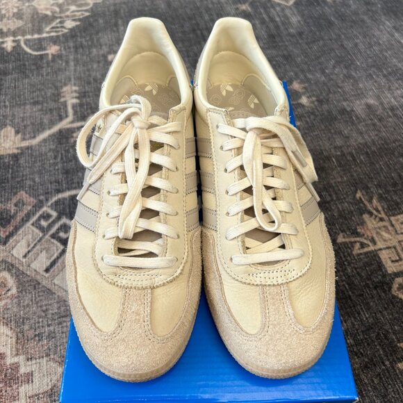 Women's Adidas Handball Spezial Cream White & Beige Size 8.5 EUC - Picture 5 of 6